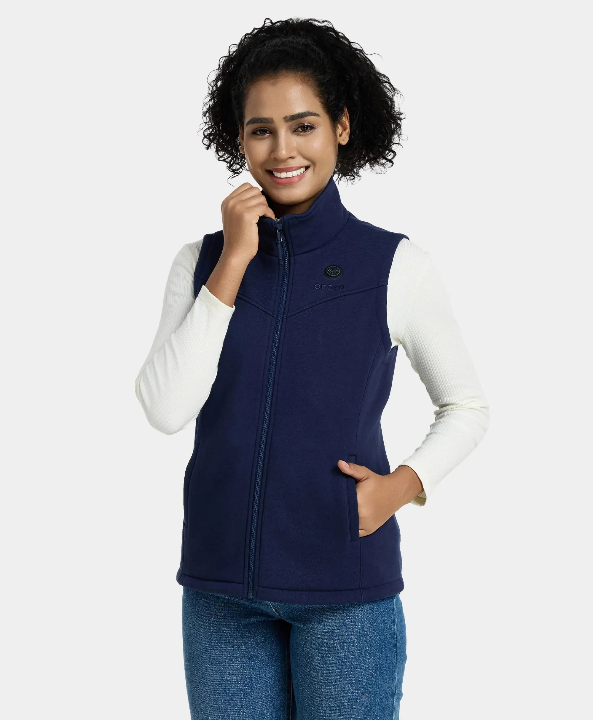 Women's Heated Fleece Vest (Apparel Only)