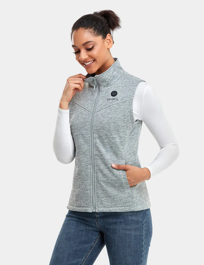 Women's Heated Fleece Vest (Apparel Only)