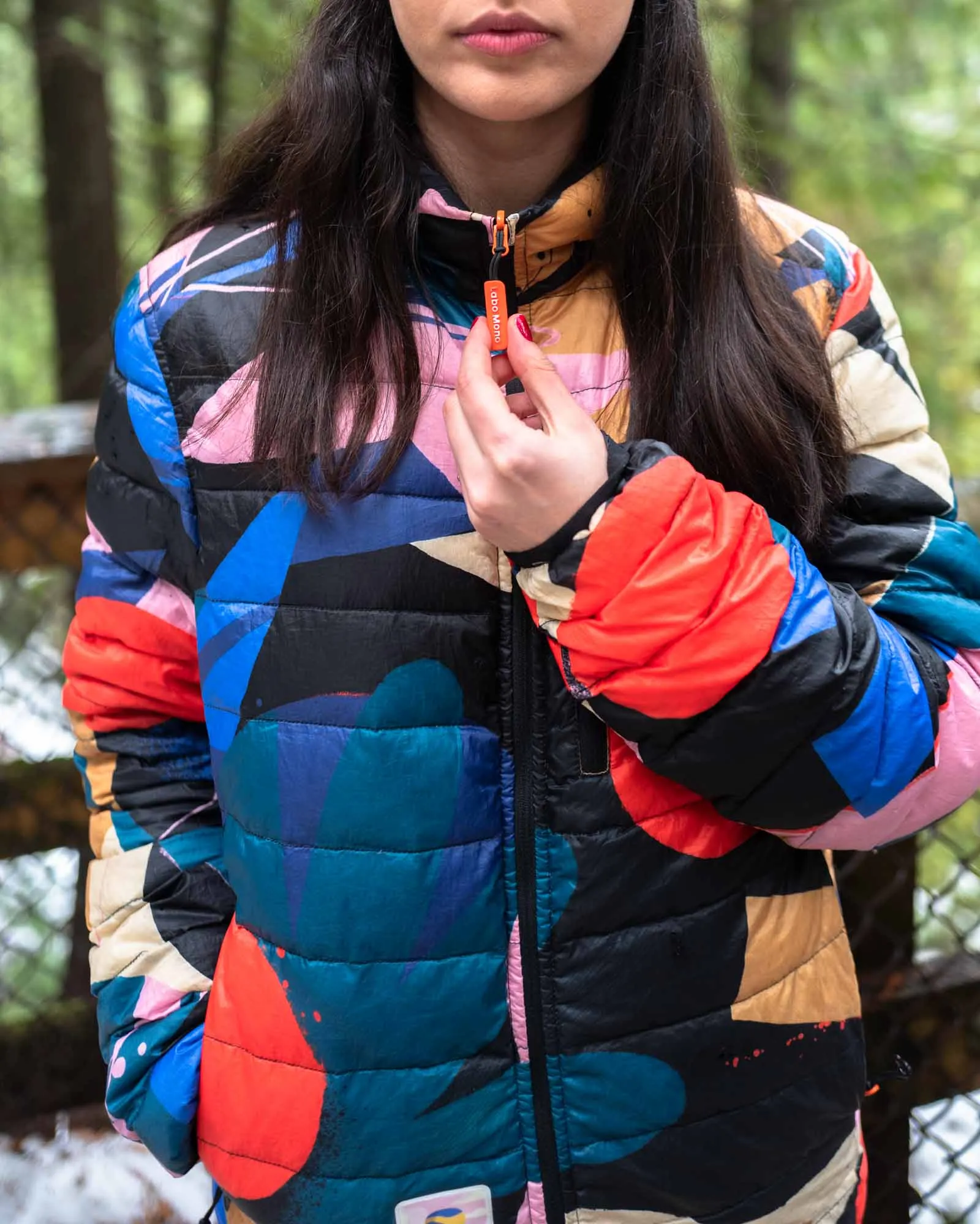 Women's Puffer-Puffer Jacket — Odyssey & Black