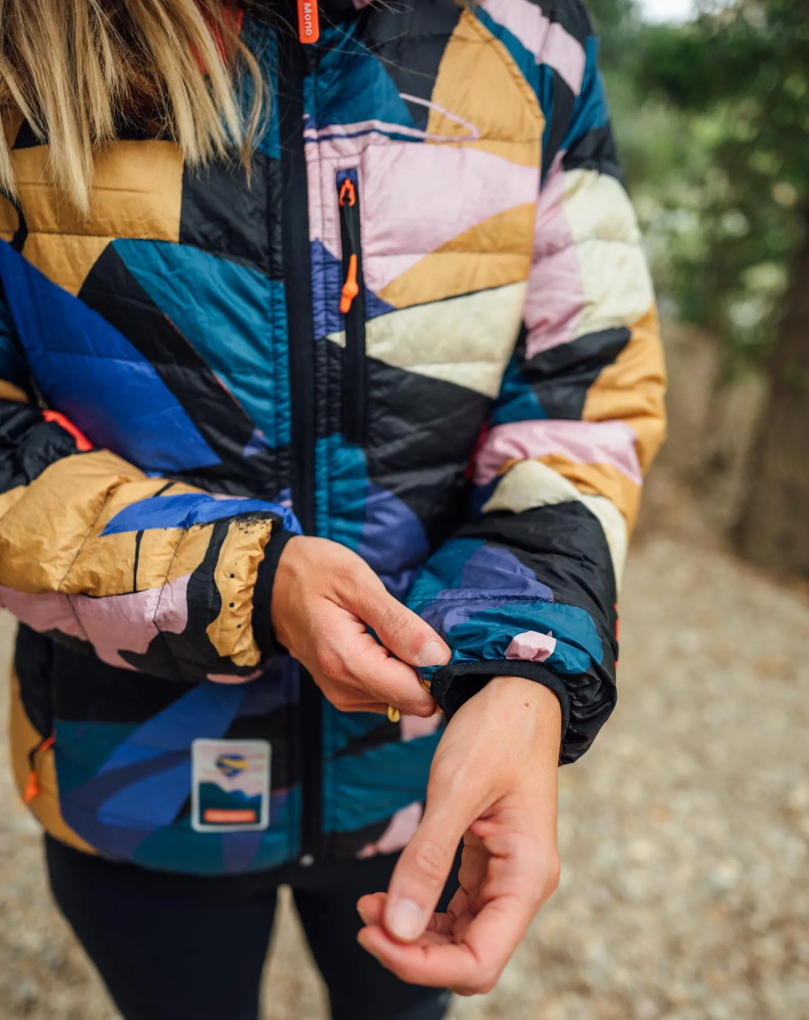 Women's Puffer-Puffer Jacket — Odyssey & Black