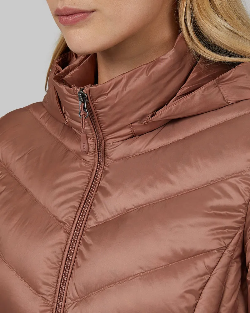 WOMEN'S ULTRA-LIGHT DOWN PACKABLE 3/4 JACKET