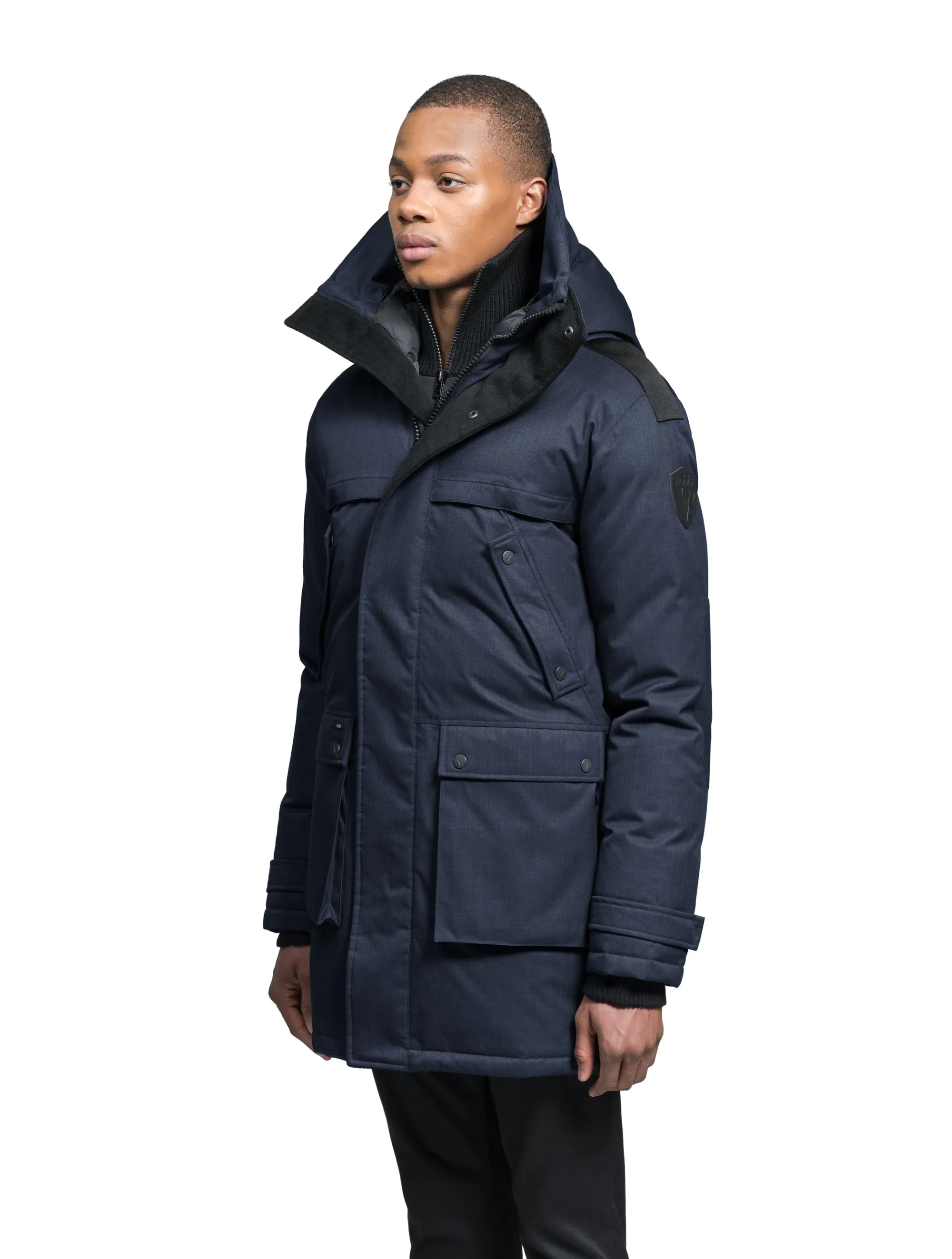 Yatesy Furless Men's Long Parka